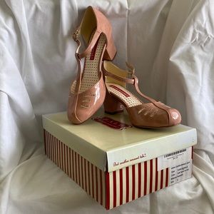 Bait Footwear nude Mary Jane heel